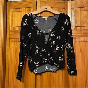 American Eagle Outfitters Floral Blouse